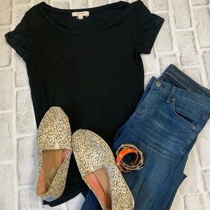 SoLow Small Form fitting Black T shirt